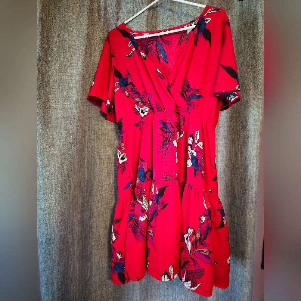 Floral Print Dress - Picture 1 of 3